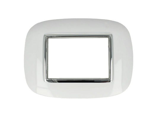 Placca Oval Orbis finitura decorativa compatibile con BTicino Axolute - Cornice frontale da incasso - BTicino Axolute