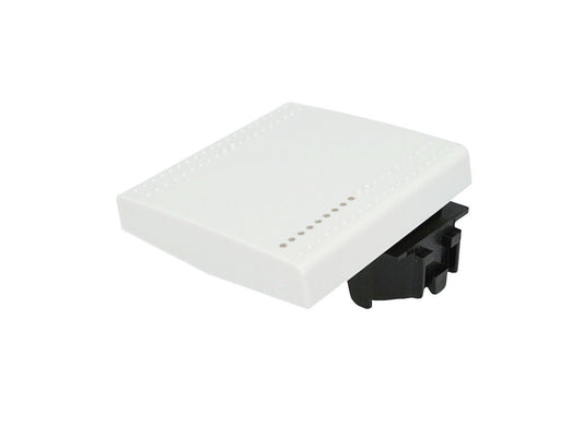 Tasto copriforo 2 moduli compatibile con BTicino Living Light e Living International