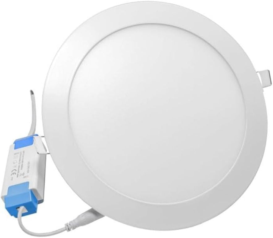 Pannello LED tondo da incasso CCT 3 in 1 slim 3W-24W - luce selezionabile