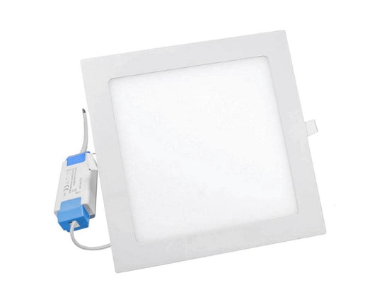 Pannello LED quadrato da incasso CCT 3 in 1 slim 3W-24W - luce selezionabile