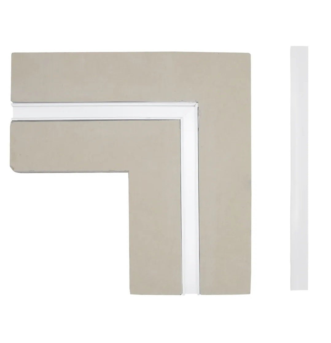 Profilo in alluminio per cartongesso 12,5 mm per striscia LED