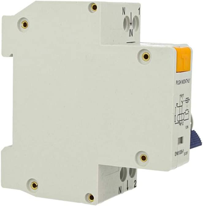 Interruttore differenziale 1P+N 32A C10 - 2 moduli DIN per quadro elettrico