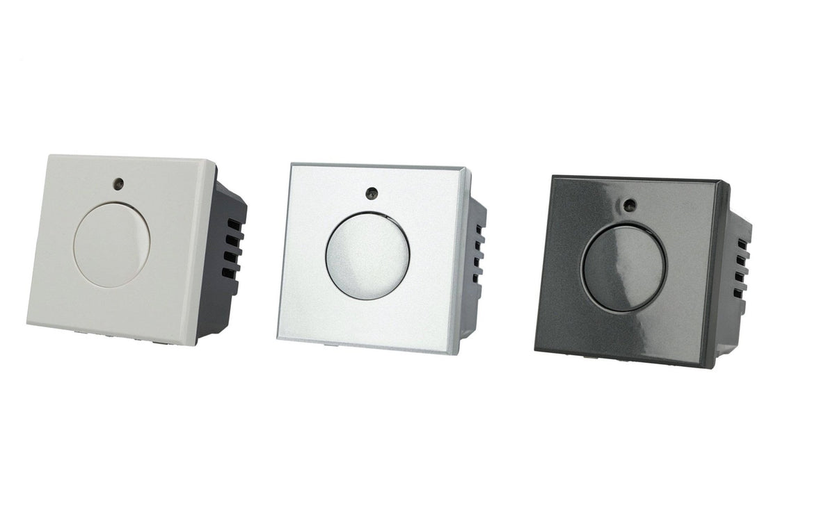 Interruttore touch timer 2 moduli compatibile con BTicino Axolute - modulo da incasso per supporto e placca compatibile
