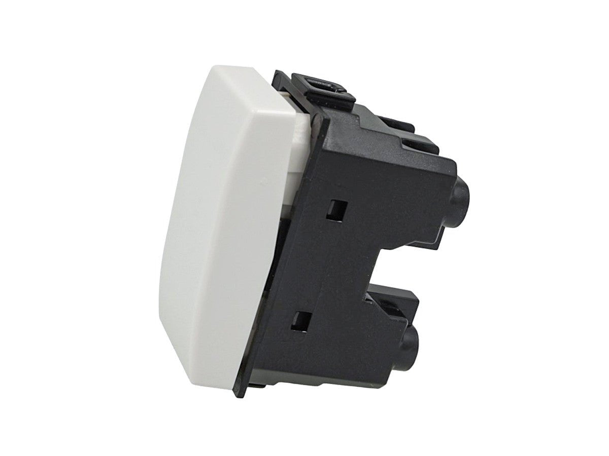 Interruttore unipolare 1P 16A compatibile con BTicino Matix - modulo da incasso per supporto e placca compatibile