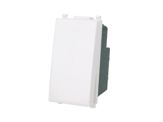 Invertitore unipolare 1P 16A bianco compatibile con Vimar Arke