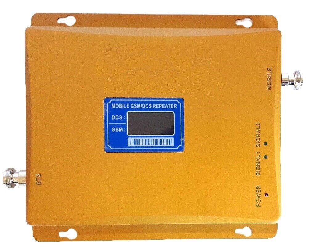 Kit Ripetitore Amplificatore Segnale GSM/4G Dual Band 900/1800 MHz