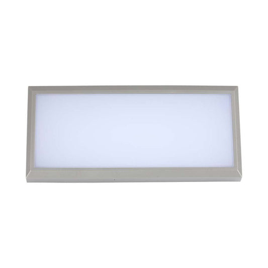 Applique angolare da esterno a incasso 20W IP65 grigio chiaro