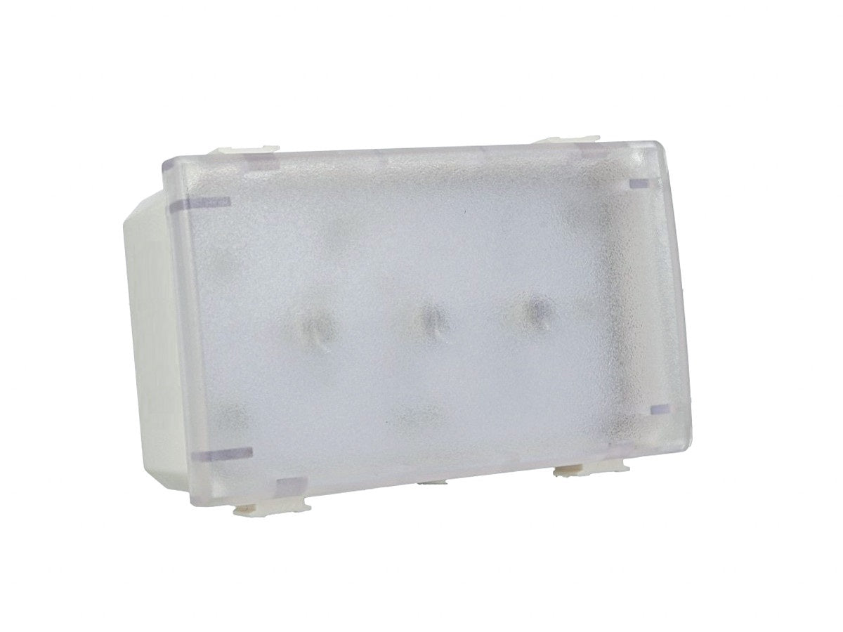Sensore acustico con timer compatibile con BTicino Matix - modulo da incasso per supporto e placca compatibile