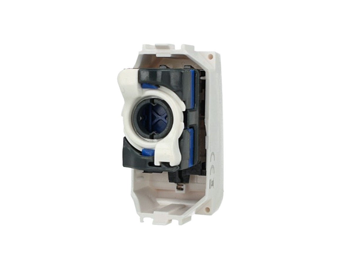 Presa dati RJ45 Cat 6 UTP compatibile con BTicino Living Light e Living International - Bianco - modulo da incasso per supporto e placca compatibile