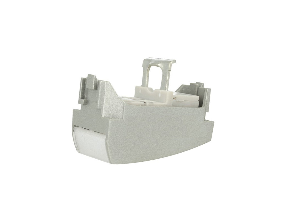 Presa telefonica RJ11 compatibile con BTicino Living Light e Living International - Bianco - modulo da incasso per supporto e placca compatibile