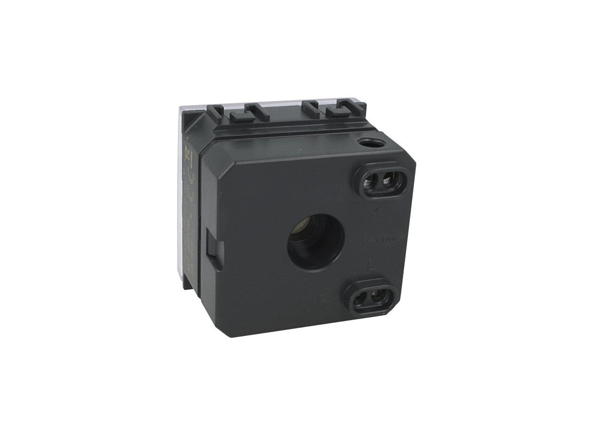 Pulsante portanome per campanello compatibile con BTicino Living Light e Living International - modulo da incasso per supporto e placca compatibile