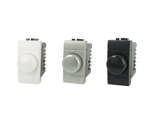 Dimmer regolatore a manopola compatibile con BTicino Living Light e Living International