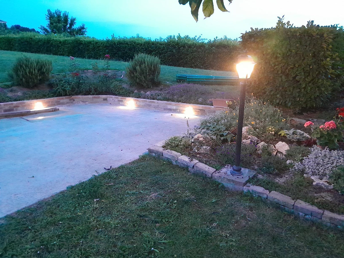 Segnapasso LED da esterno IP65 3W per scatola 503 CCT 3 in 1