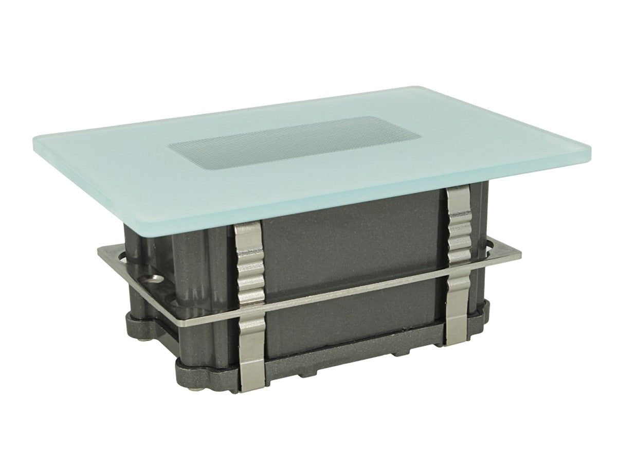 Segnapasso LED 3W da incasso 503 IP65 con cornice effetto vetro CCT 3 in 1