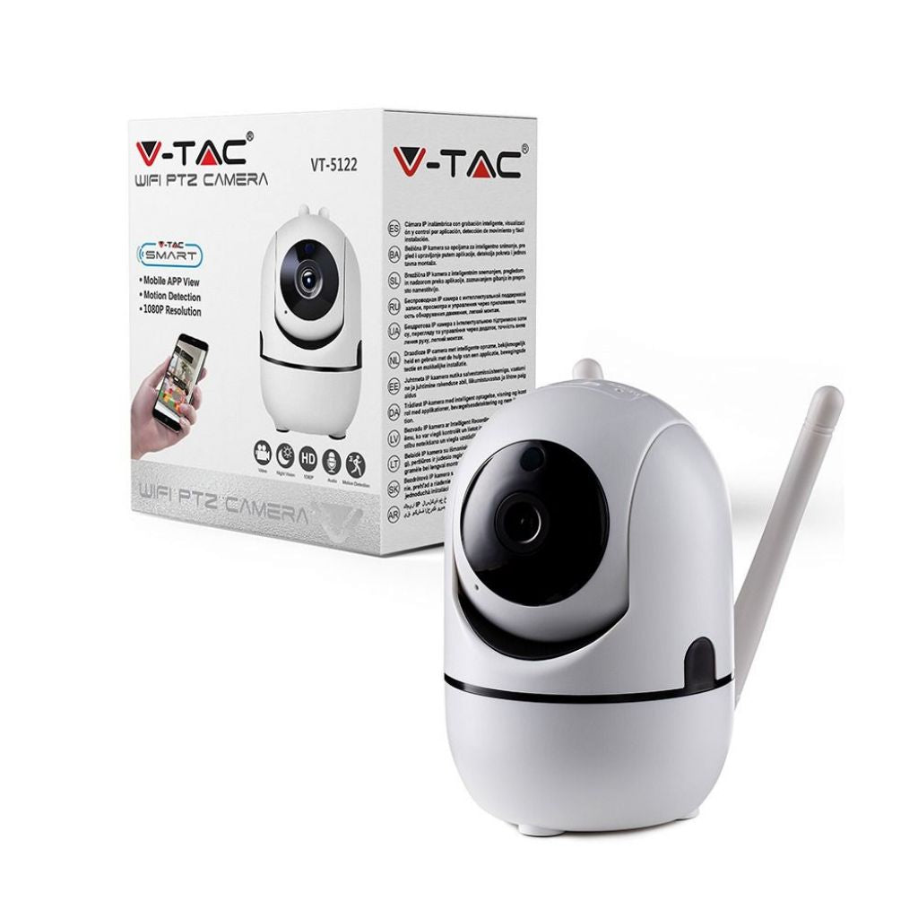 Telecamera IP Wi-Fi PTZ da interno 2MP 1080p orientabile